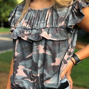 Camo Top